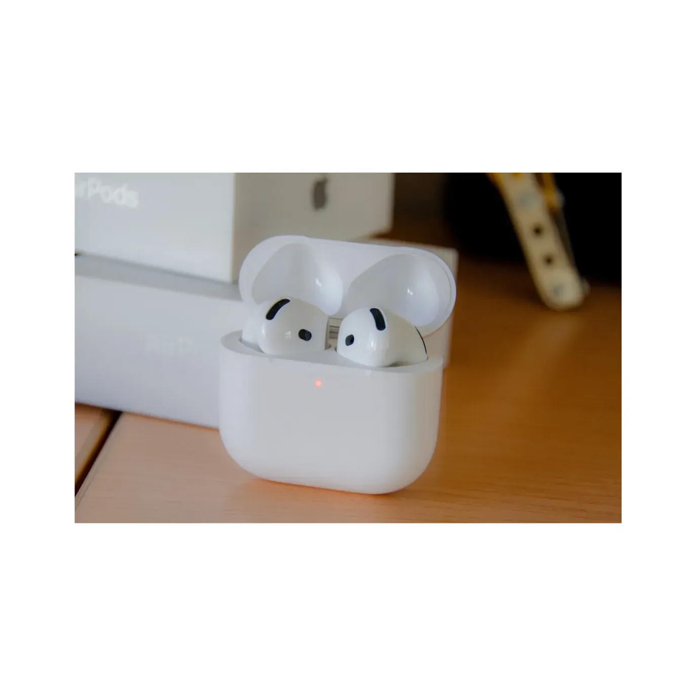 Audífonos Airpods 4 Generación Replica 1.1 Cancelación Ruido 