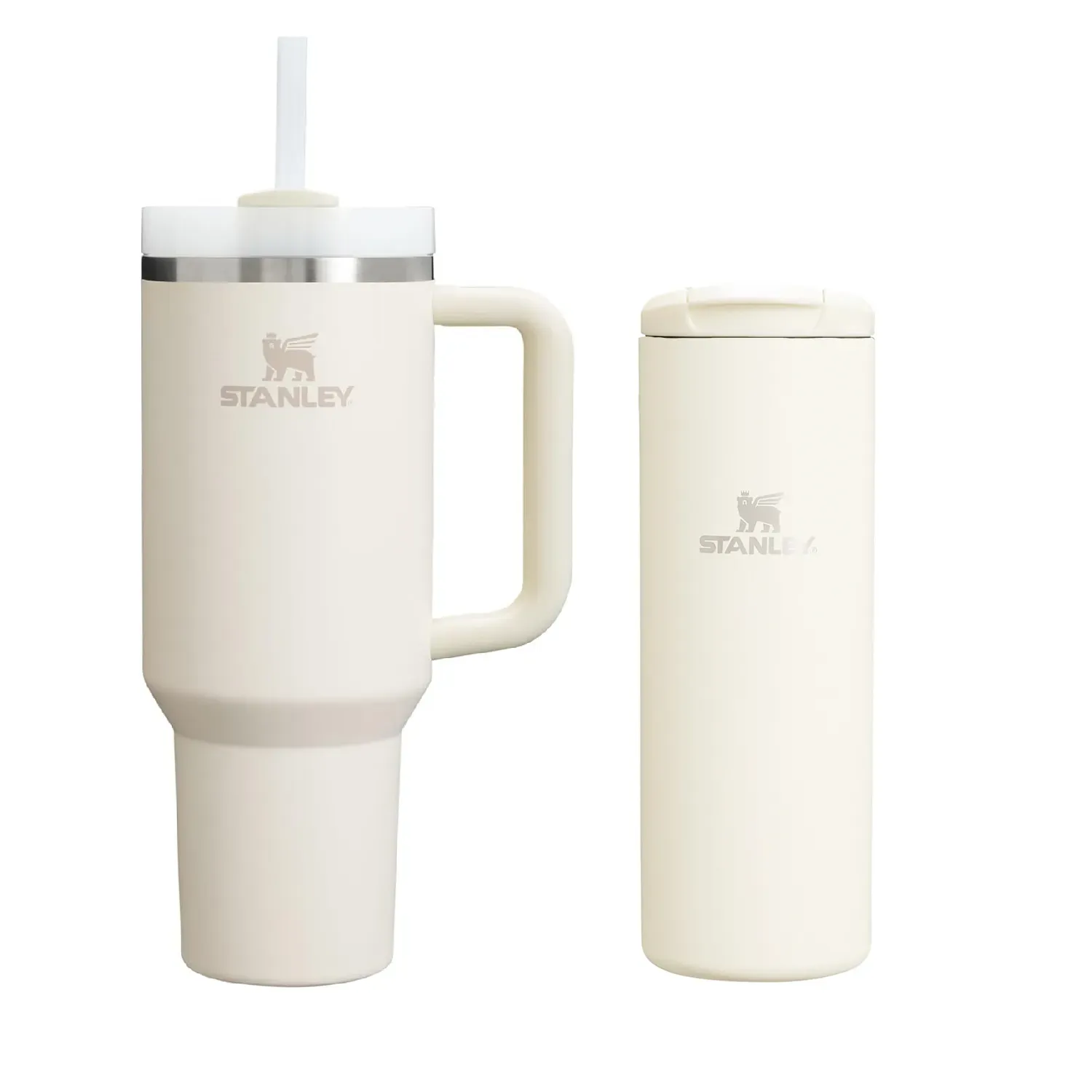 Termo Stanley Vaso Beige 40Oz  Duo Para Bebidas Frías Y Calientes