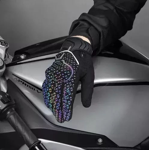 Guantes Para Motociclista Protección Reflectivos Vemar Pro