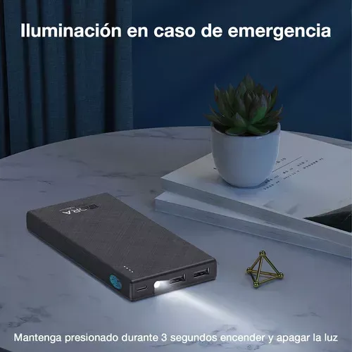 Power Bank Portátil Gar 263 1 Hora Original Con Indicador Luz