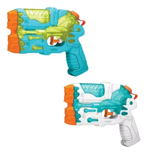 Pistolas De Agua Juguete Para Niños X2 Water Warriors