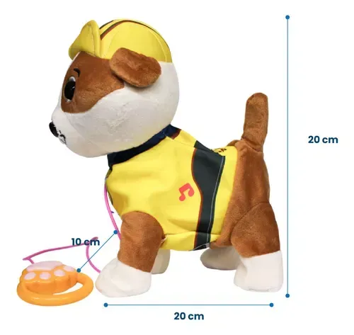 Juguete Paw Patrol Perrito Camina A Tu Lado Ruble