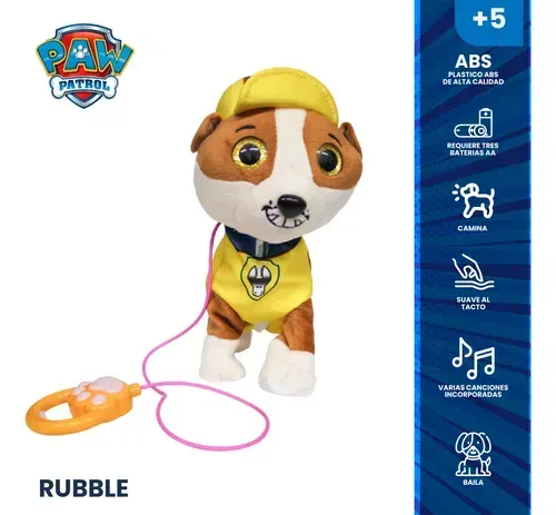 Juguete Paw Patrol Perrito Camina A Tu Lado Ruble