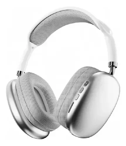 Diadema Audifonos Bluetooth P9 Pro Max Air Sound Mega Bass Innovo Blanco