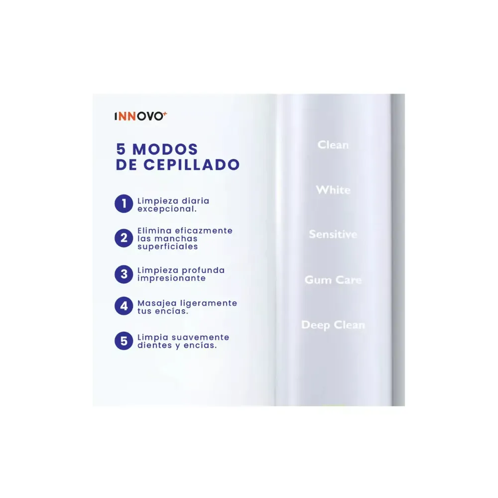 Cepillo Dental Electrónico Basic Clean Con Irrigador Limpieza Profunda Duo 