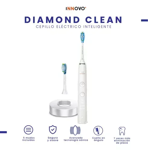 Cepillo Dental White Eléctrico Limpieza Profunda Recargable Limpieza Innovo Blanco