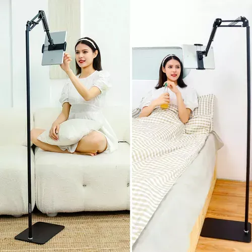 Holder Soporte tablet Celular De Piso Ajustable 170cm Innovo