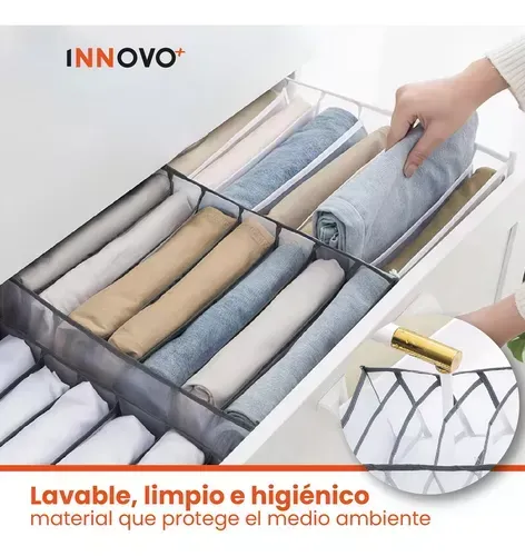 Set De 3 Organizadores De Ropa Organiza Closet Innovo Home