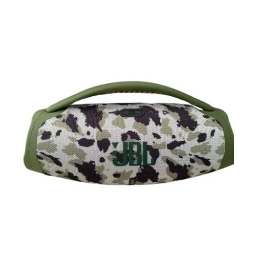 Parlante JBL BOOM BOX 3 Bluetooth Replica 1.1 Tws Verde Camuflado