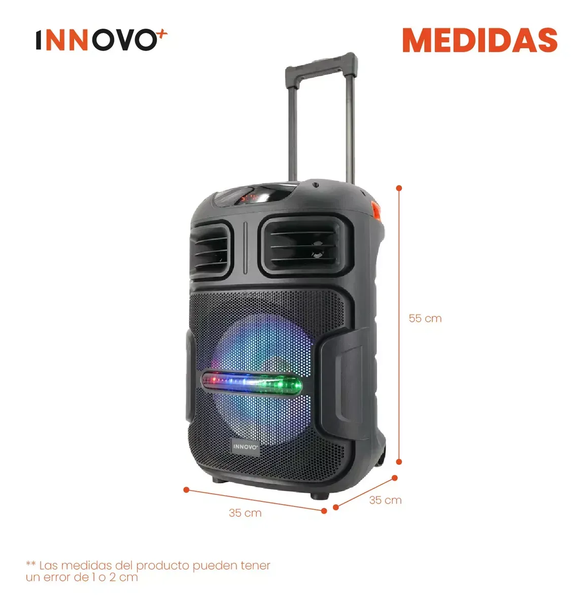 Parlante Cabina 12 Pulgadas Sonivox Profesional 9000w 110v