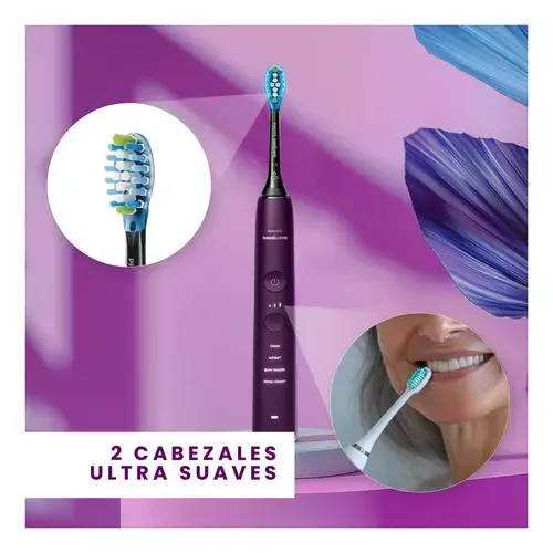 Cepillo Dental Purple Eléctrico Limpieza Profunda Recargable Limpieza Innovo Morado