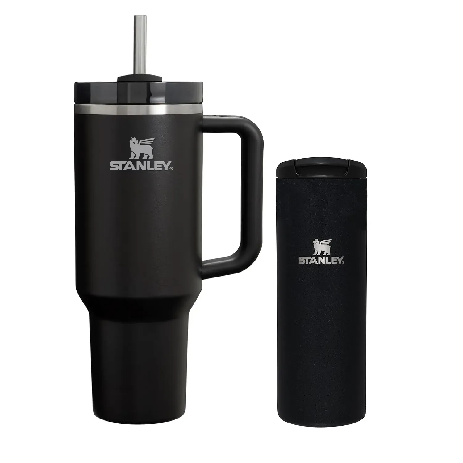 Termo Stanley Vaso Negro40Oz Duo Para Bebidas Frías Y Calientes