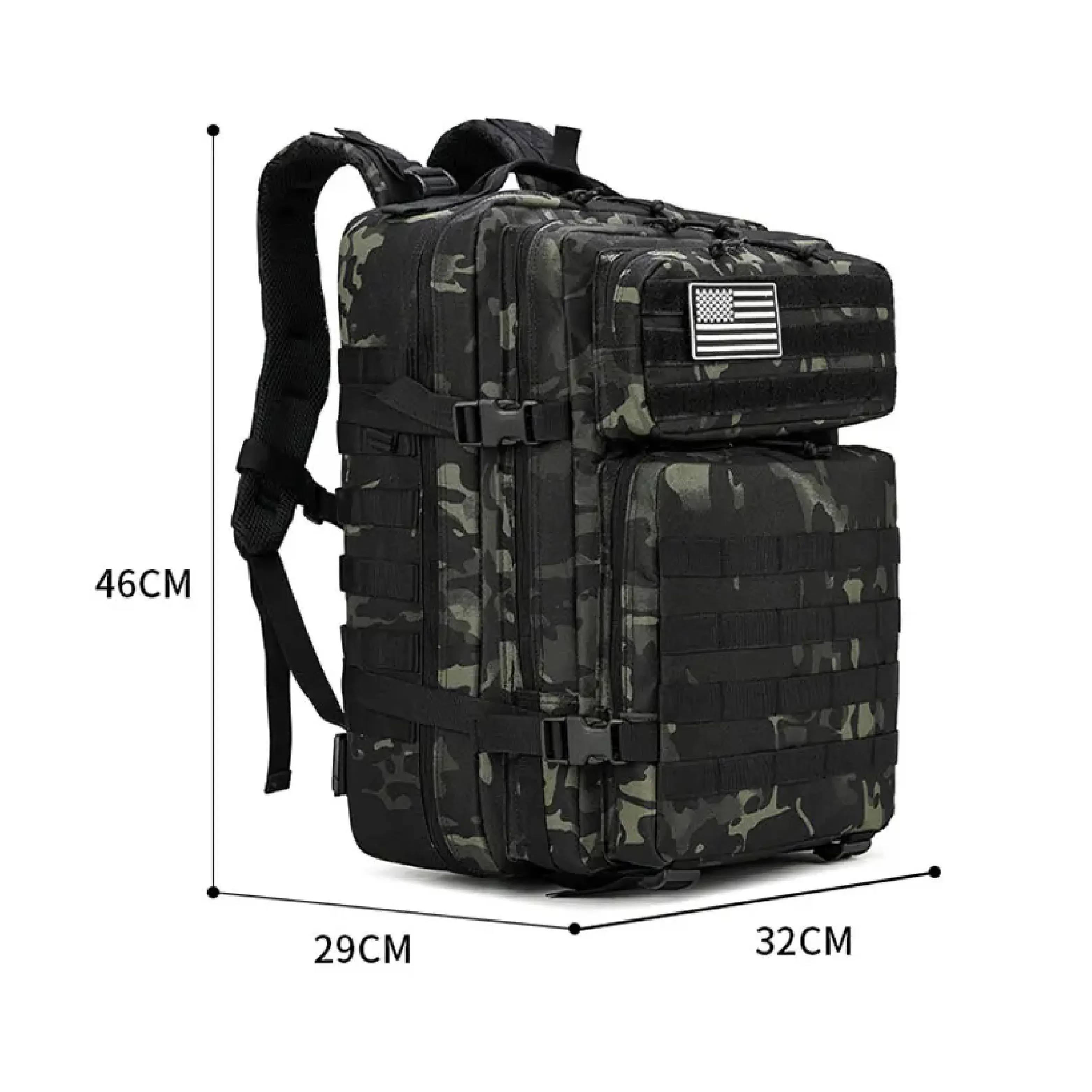 Maleta Táctica Deportiva Impermeable Viajera Militar