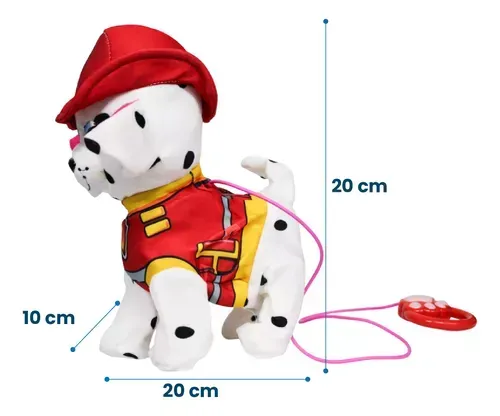 Juguete Paw Patrol Perrito Camina A Tu Lado Marshall