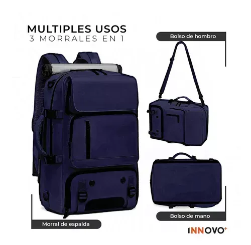 Mochila Bolso Maleta Multifuncional Viajero Gran Capacidad