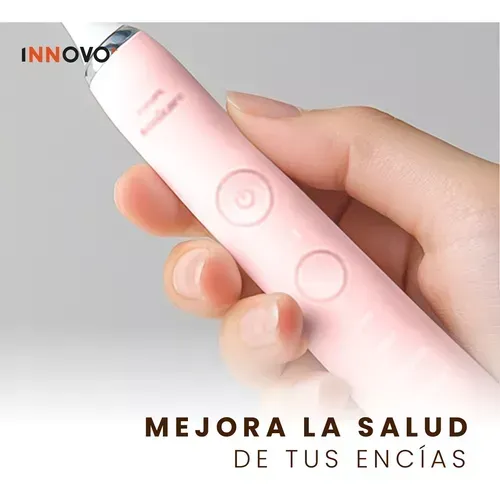 Cepillo Dental Pink Eléctrico Limpieza Profunda Recargable Limpieza Innovo Rosa