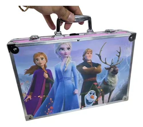 Set De Arte Para Niña Diseño Frozen 142 Piezas Estuche Lujo