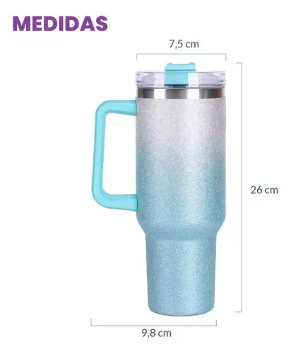 Vaso Termo Acero Inoxidable 1.2 Pitillo Calor Frio Innovo