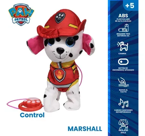 Juguete Paw Patrol Perrito Camina A Tu Lado Marshall