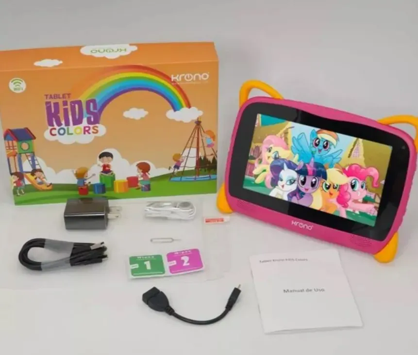 Tablet Krono KIDS  7"  16 GB Rosada 2GB Ram Android 11