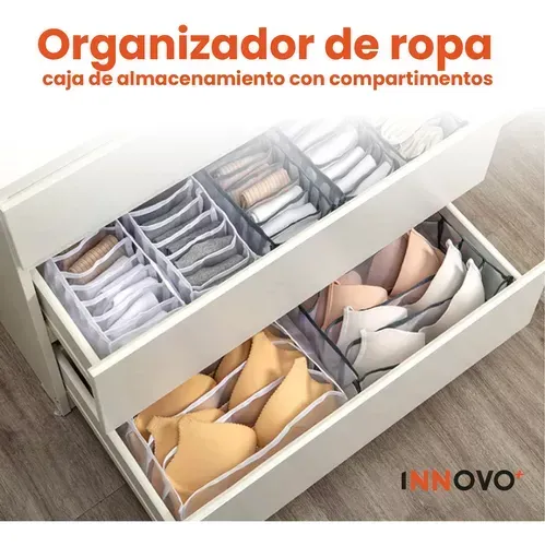 Set De 3 Organizadores De Ropa Organiza Closet Innovo Home