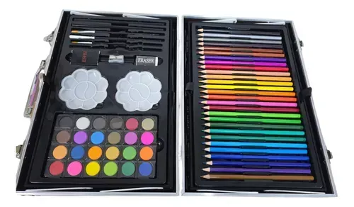 Set De Arte Para Niñas Estuche De Lujo Goku 142 Piezas