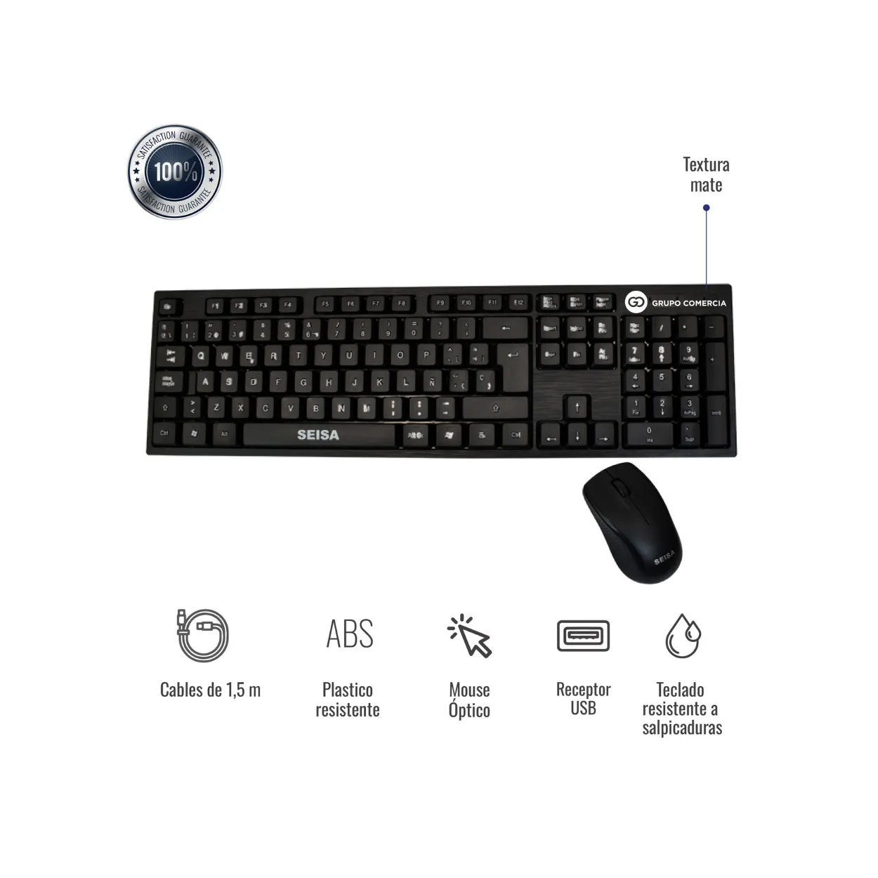 Teclado Para Computador Seisa Dn-k830 Usb