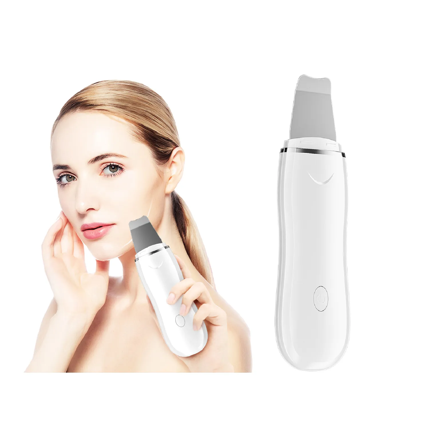 Peeling Ultrasonico Skin Scrubber Limpiador Facial Portátil