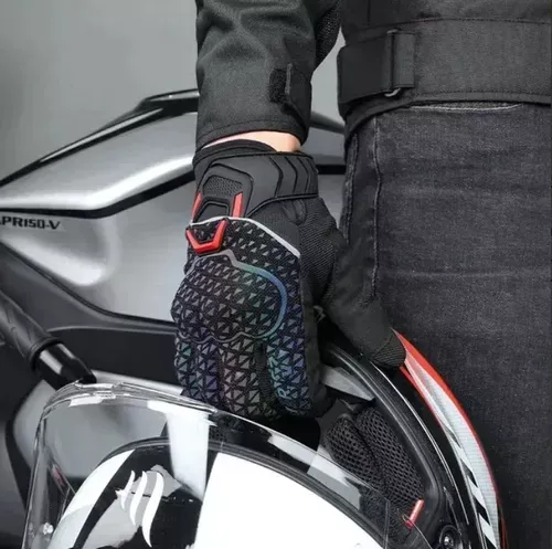 Guantes Para Motociclista Protección Reflectivos Vemar Pro