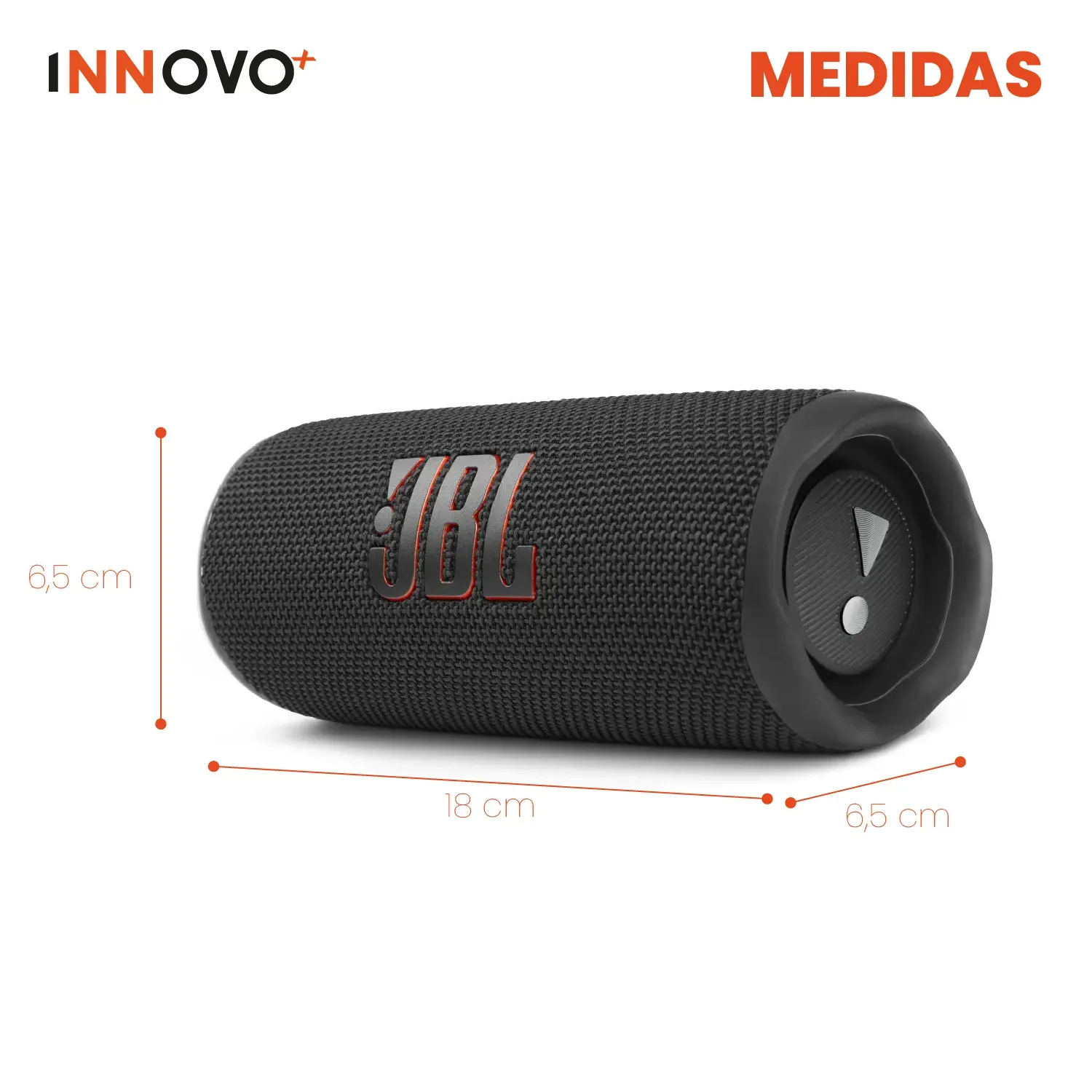 Parlante Jbl Flip Replic Bluetooth 5.1 Mp3 Resiste Salpicaduras Mega Bass