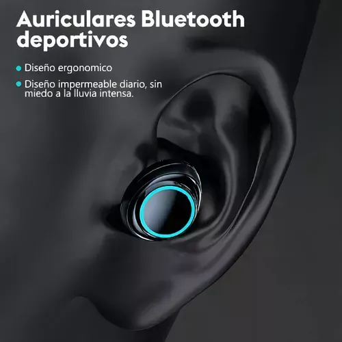 Audifonos Bluetooth Estuche Metálico Digital Mega Bass