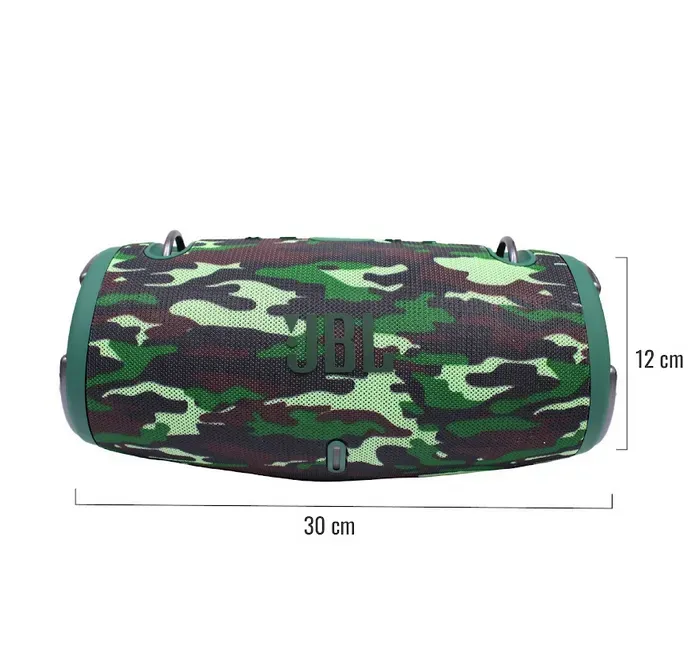 Parlante JBL Xtreme 3 Verde Camuflado Mega Bass TWS Bluetooth Potente Replic