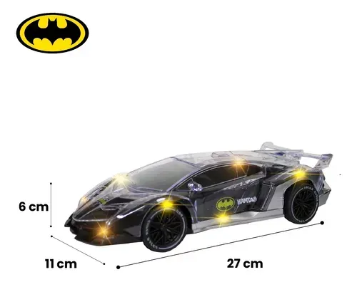 Carro Control Remoto Lambo Batimovil Recargable Batman