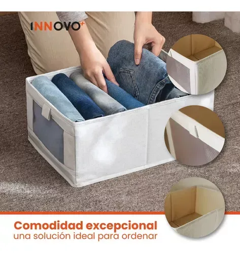 Organizador De Ropa Jeans Organiza Closet Elegante Innovo