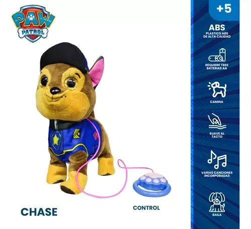 Juguete Paw Patrol Perrito Camina A Tu Lado Chase