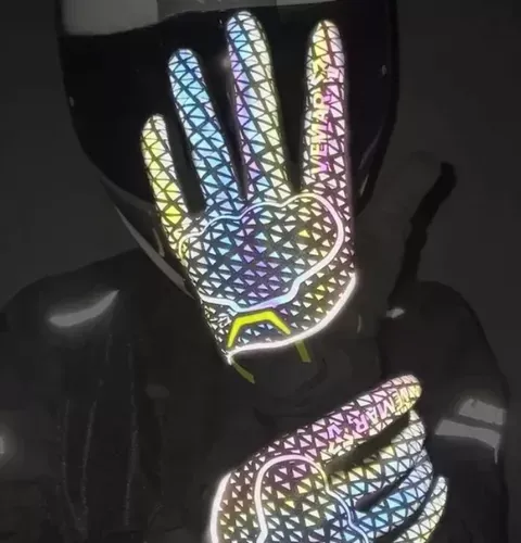 Guantes Para Motociclista Protección Reflectivos Vemar Pro