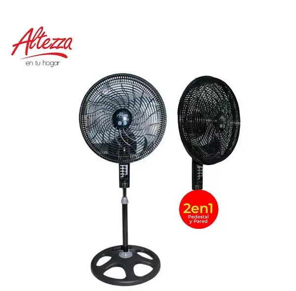 Ventilador ALTEZZA 18 Pulgadas Pedestal PRO 2En1 