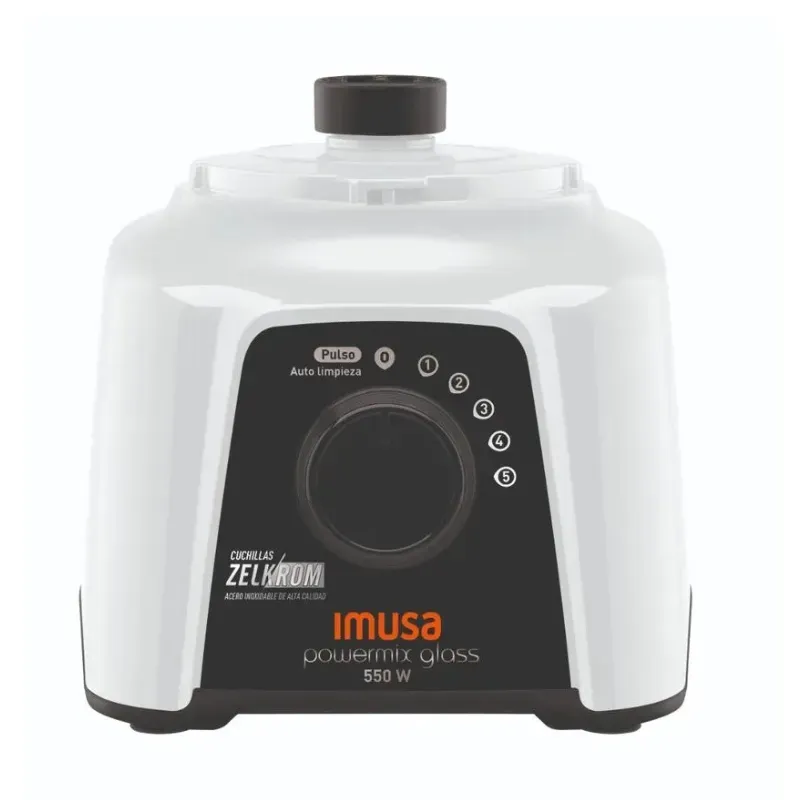 Licuadora IMUSA Powermix  1.25 Litros  Glass 5V 550 Watts