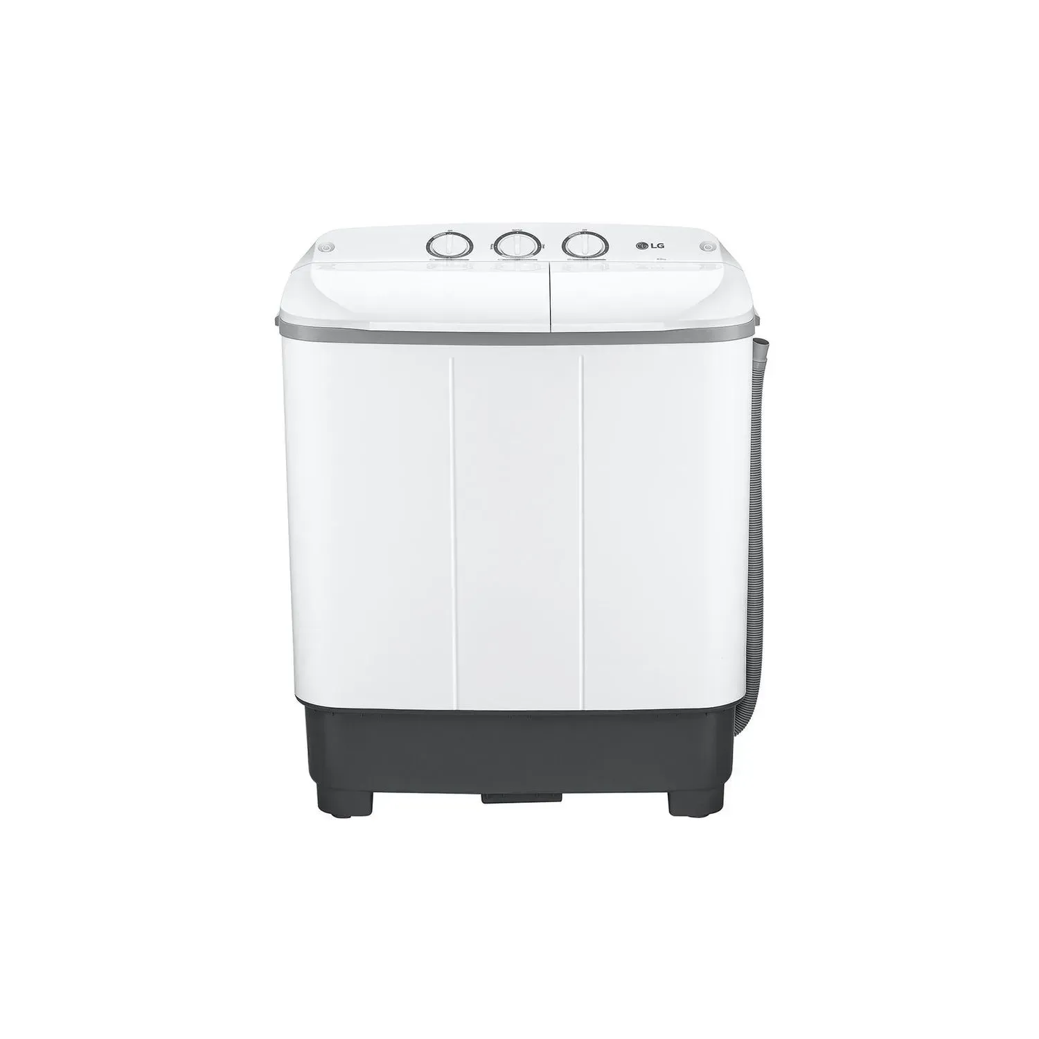 Lavadora LG  SemiAutomática Doble Tina Carga Superior  8 Kg WP8WMR Blanco