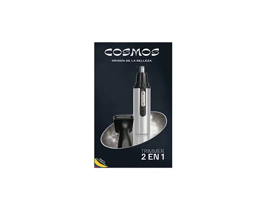 Trimmer Nasal CMS Cosmos Plateado 2 en 1