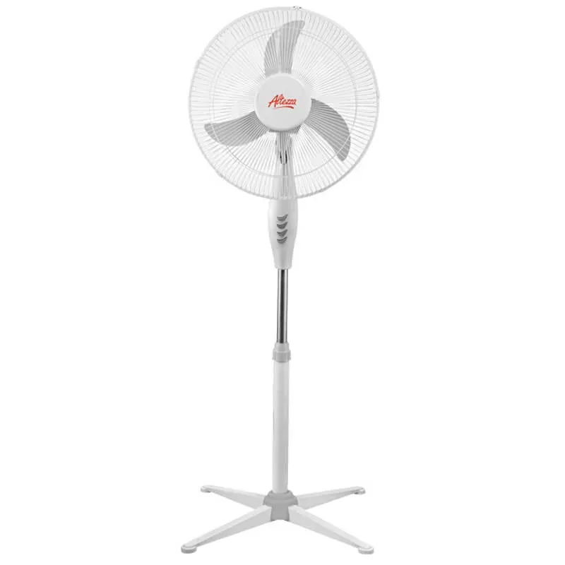 Ventilador ALTEZZA Pedestal 16 Pulgadas Metalico Blanco