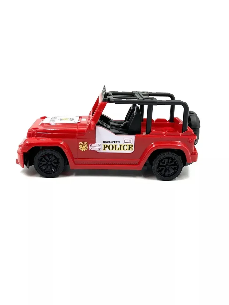 Carro Camioneta Jeep Policia Control Remoto Juguete+ Bateria