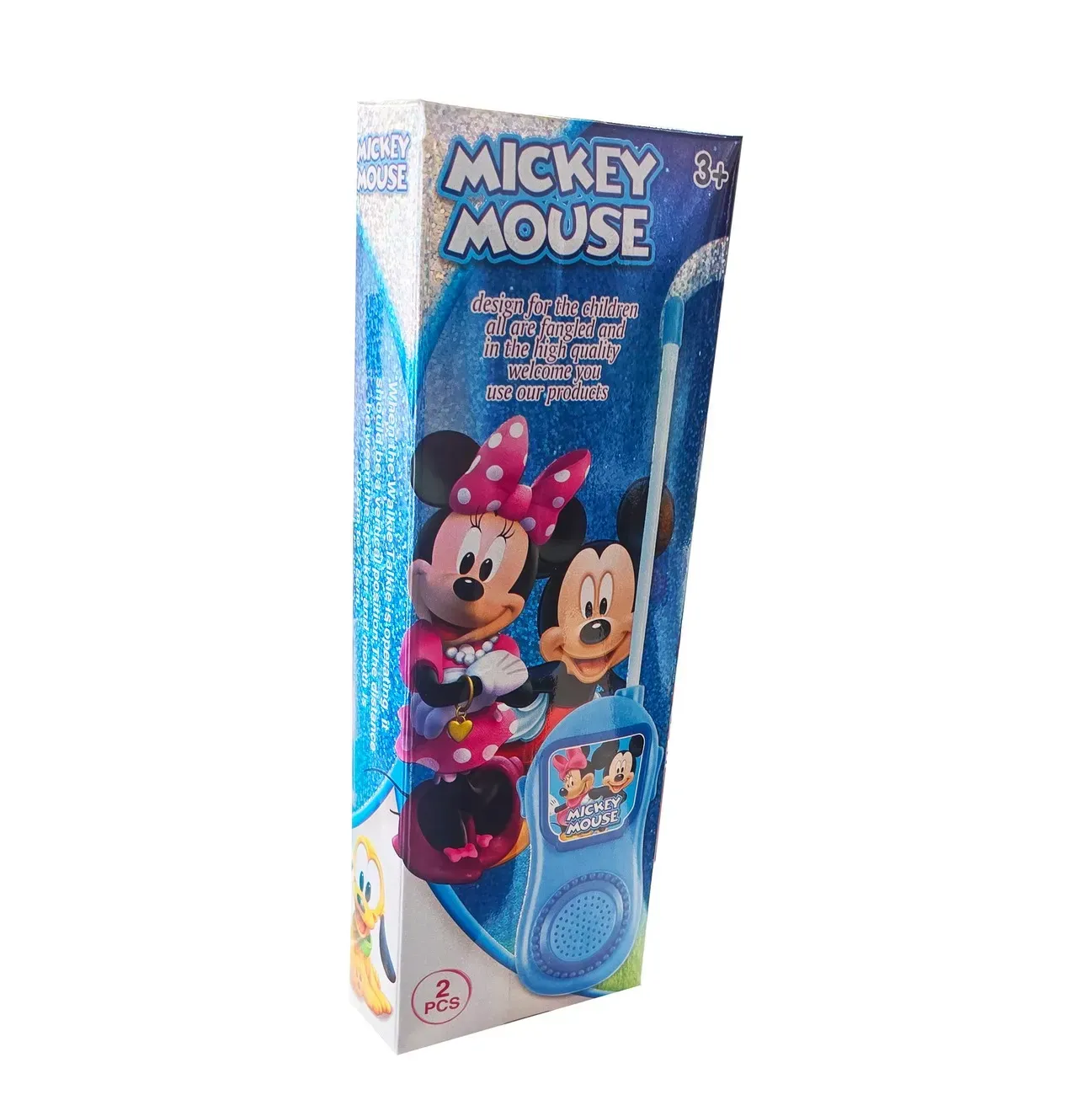 Juguete Walkie Talkies Boquitoqui Mickey Mouse Minnie Mouse