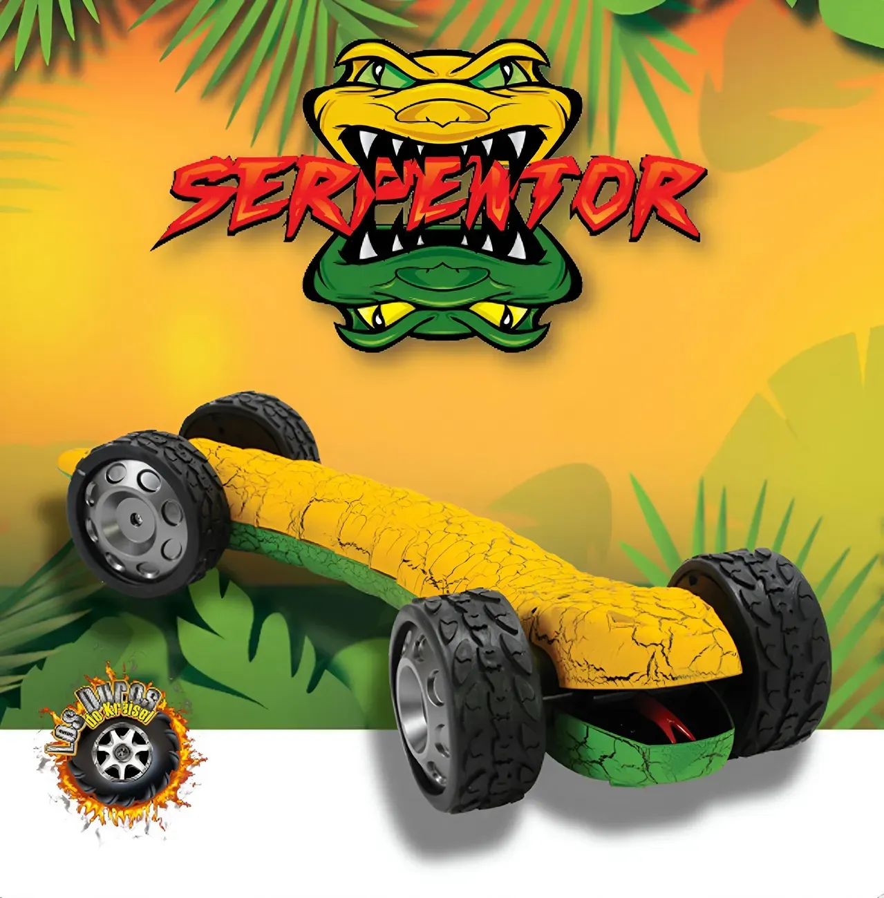 Carro Serpentor Recargable Control Remoto Giros Extremos