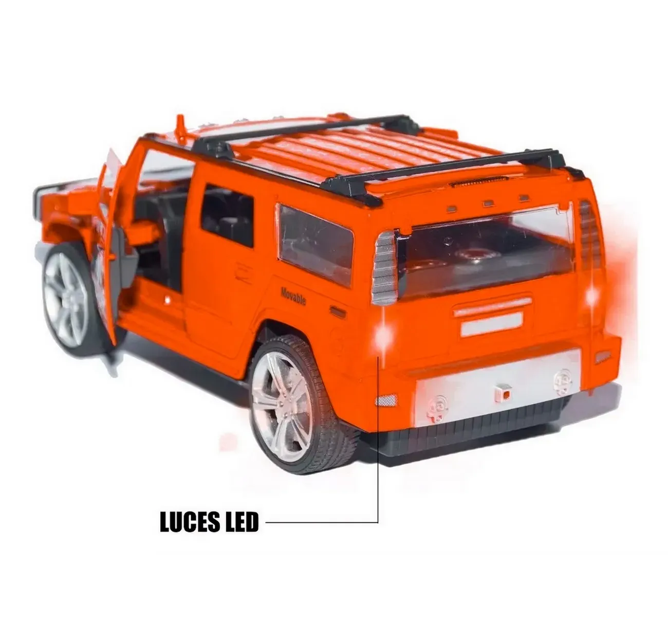 Carro Camioneta Hummer Recargable Control Remoto Niños