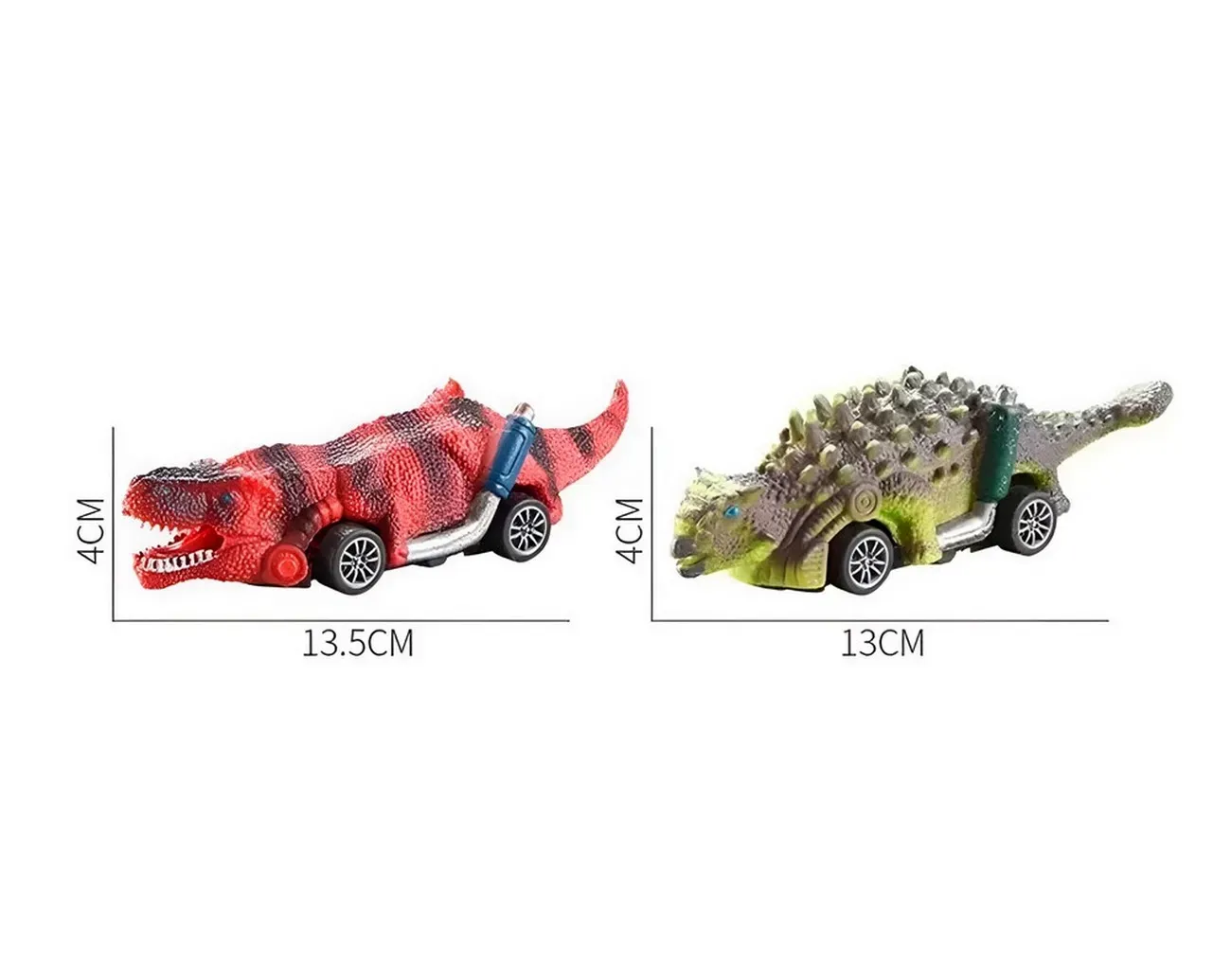 Carros De Impulso Dinosaurio Juguete Interactivo X 6 Unidade