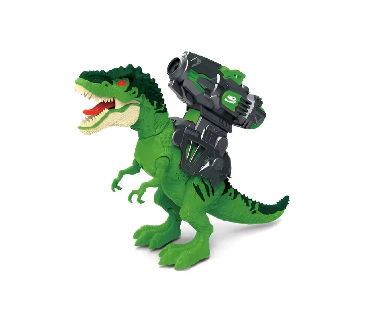 Dinosaurio Robot Lanzador Burbujar Proyector Juguete Niños