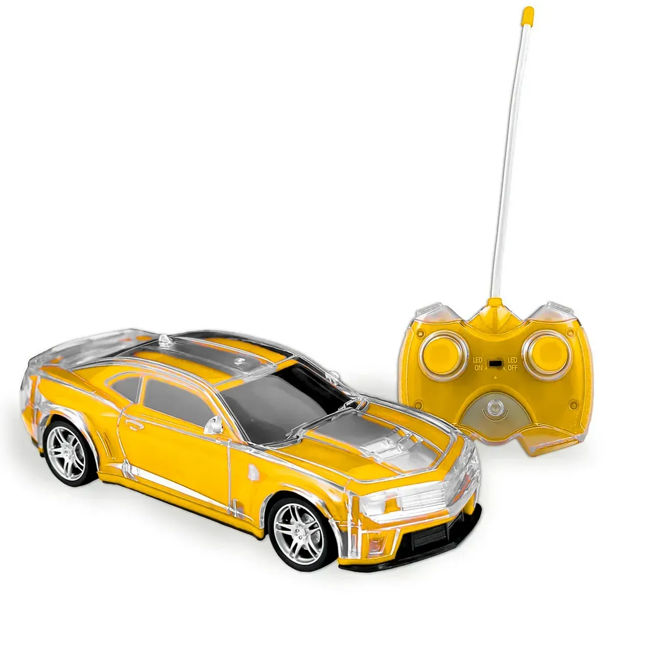 Carro Deportivo Luces Mustang Control Remoto Juguete Niños