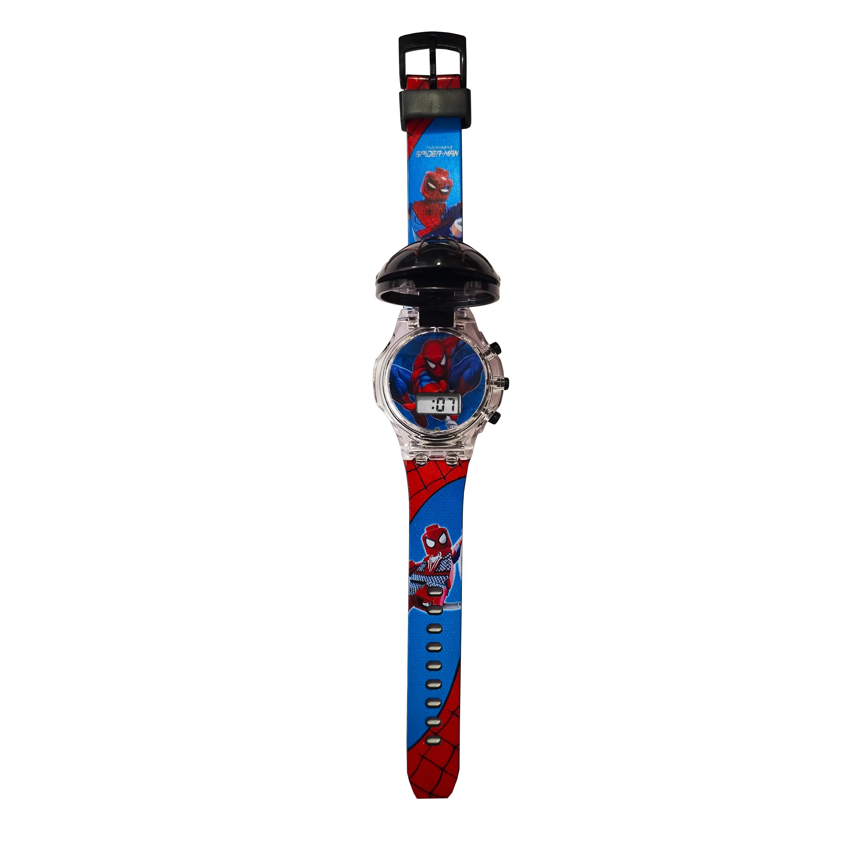 Reloj Niñas Digital Luces Sonido Infantil Venom Spiderman