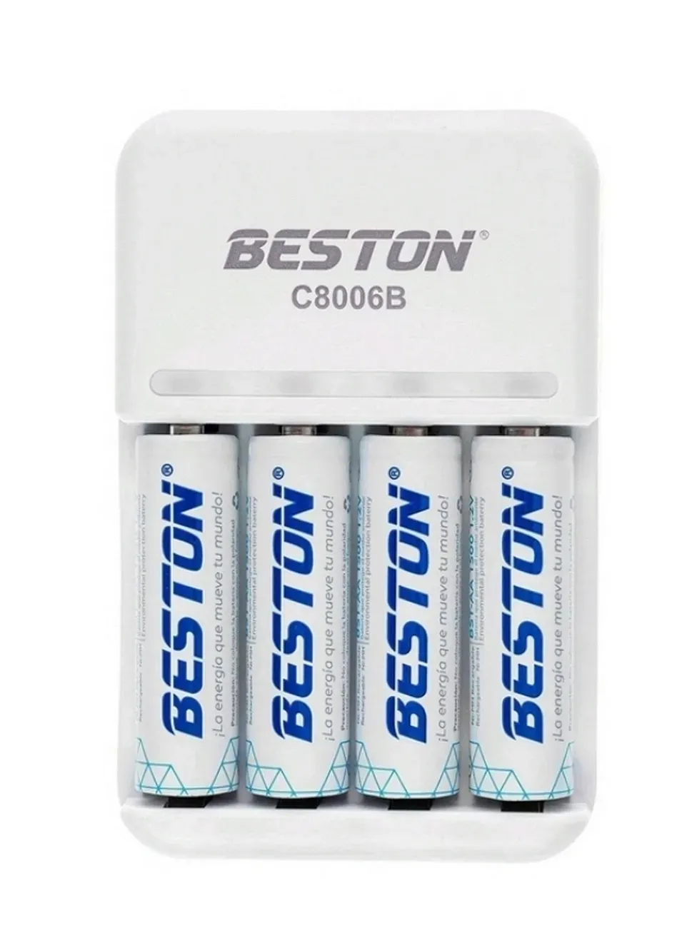 Baterías Pilas Recargables Cargador C8006b Aax4 1500mah